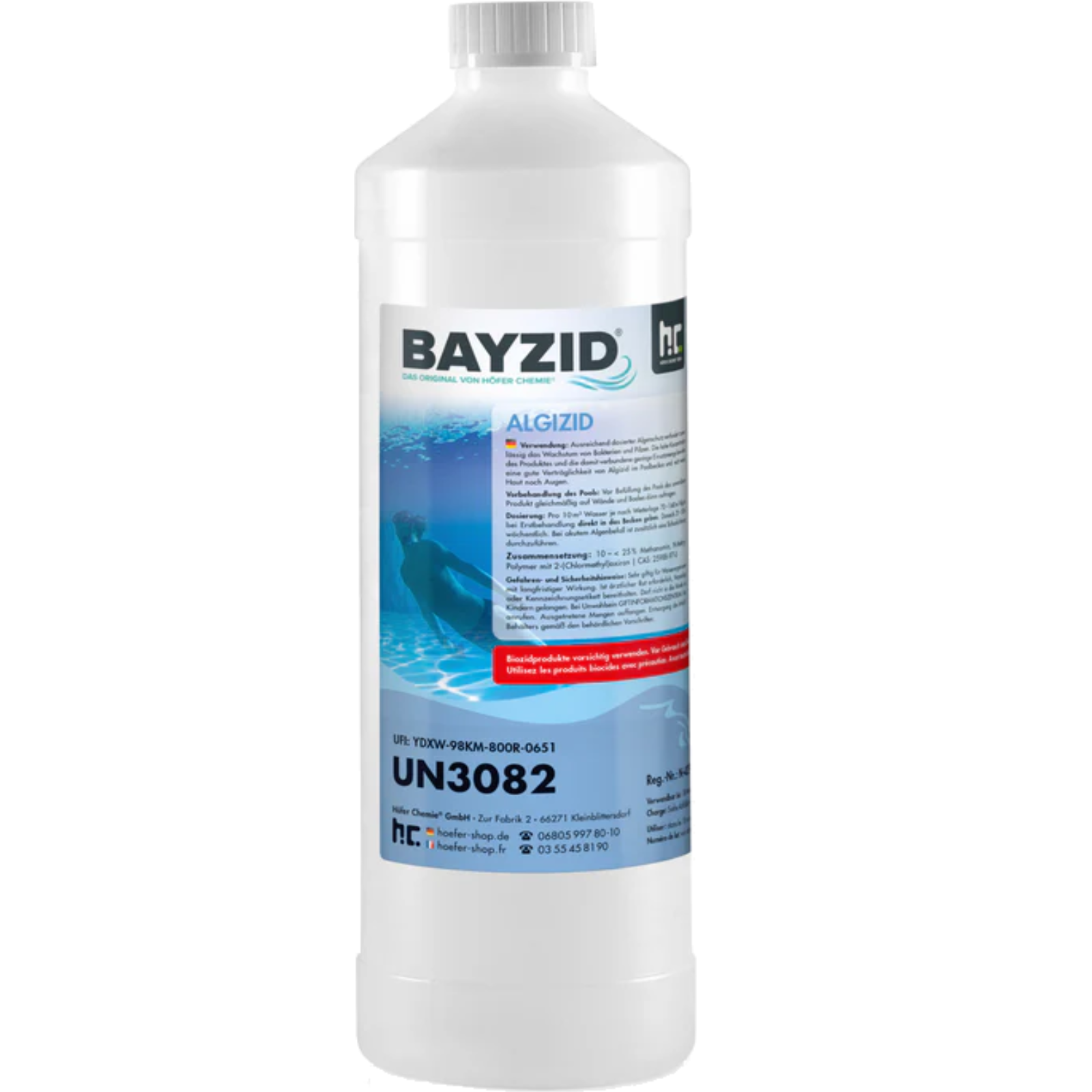 Algizid 1 L Algenverhütung für Pool
