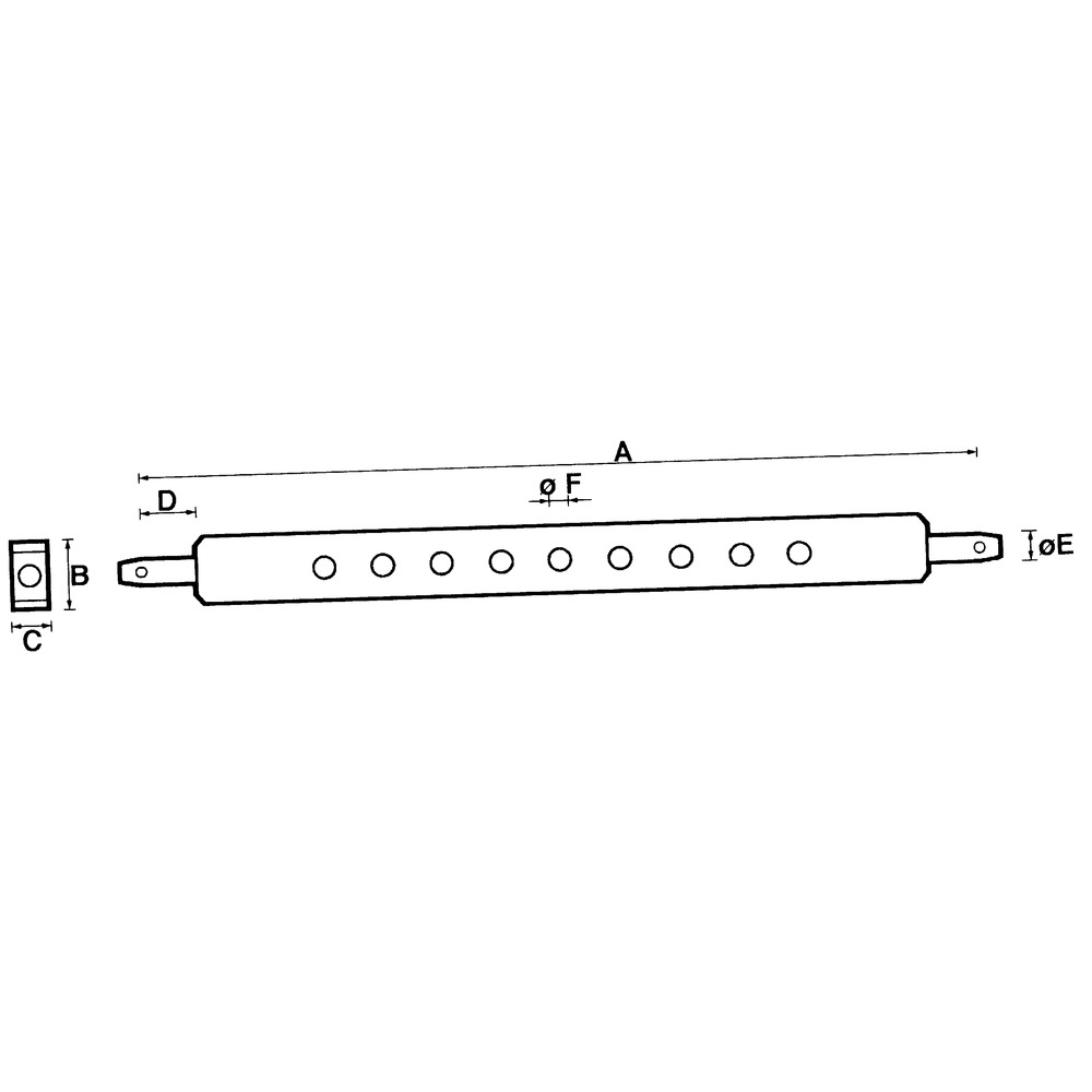Ackerschiene