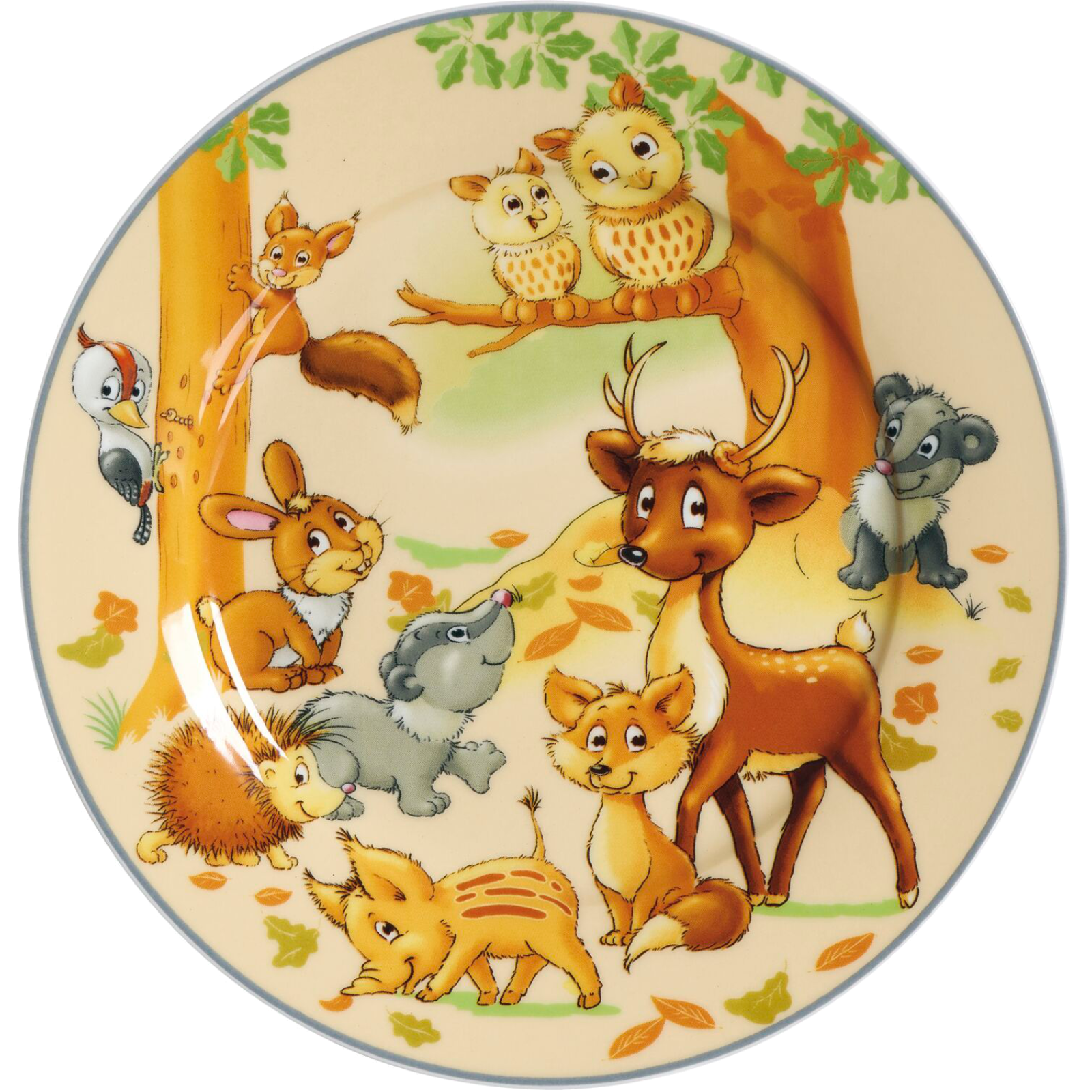 Kinderteller Waldtiere