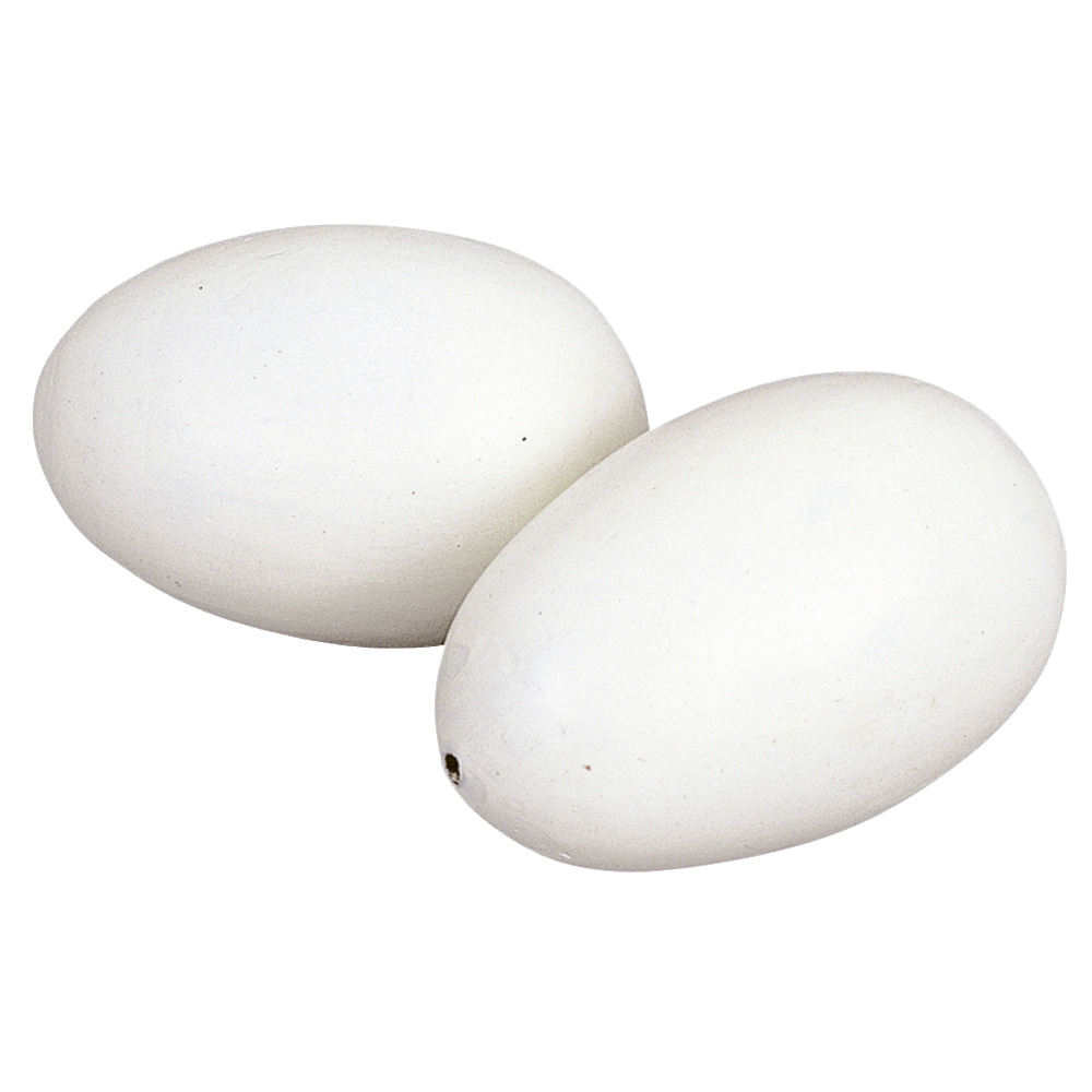 Nesteier aus Ton, 2 Stk.