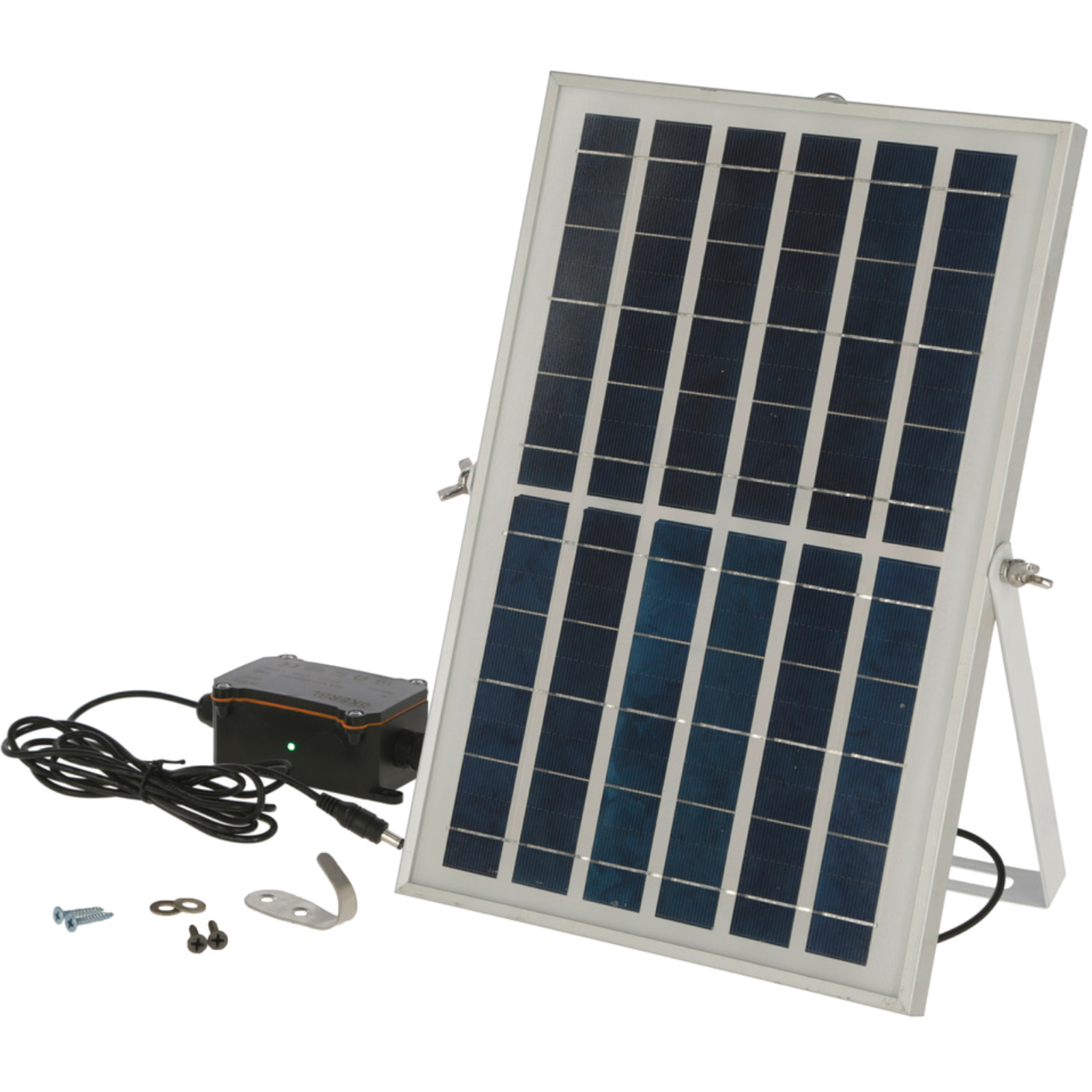 Hühnertür-Akku-Solar-Set groß BIO