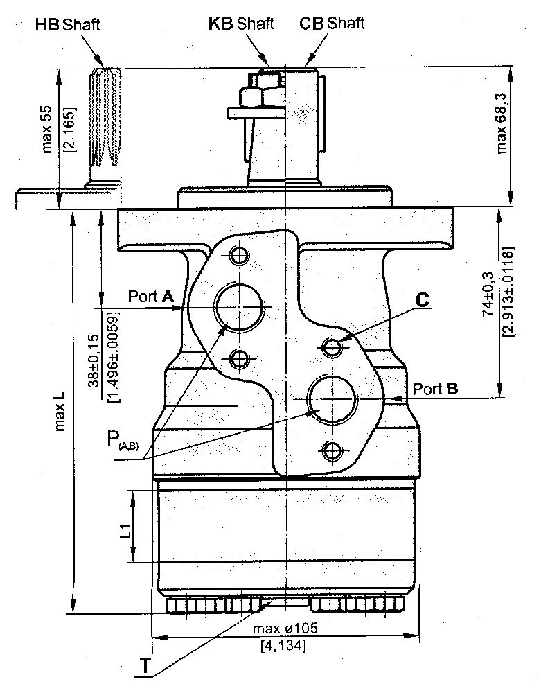 Hydraulikmotor MR