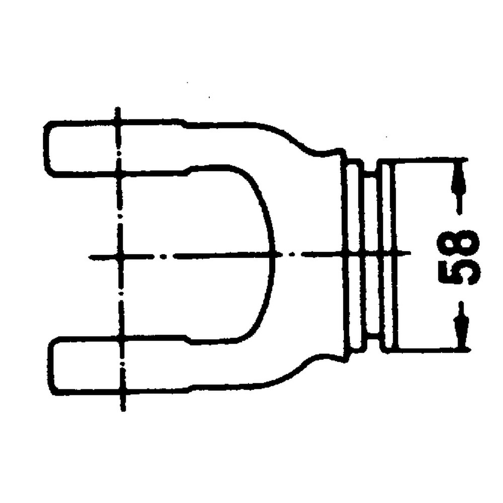 Gelenkwellen-Schutzhälfte SD15 innen-FA6558