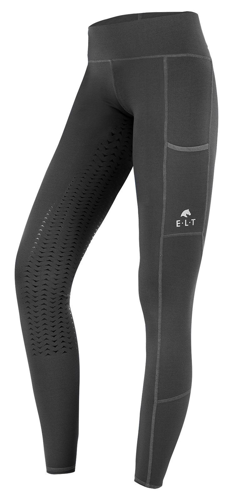 Reitlegging Damen asphaltgrau