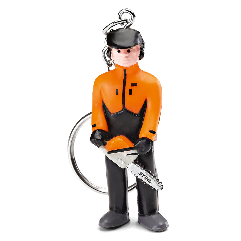 Schlüsselanhänger Waldarbeiter