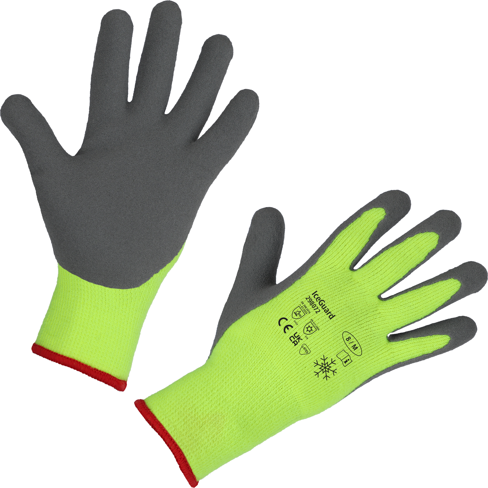Winterhandschuh IceGuard  neon / gelb