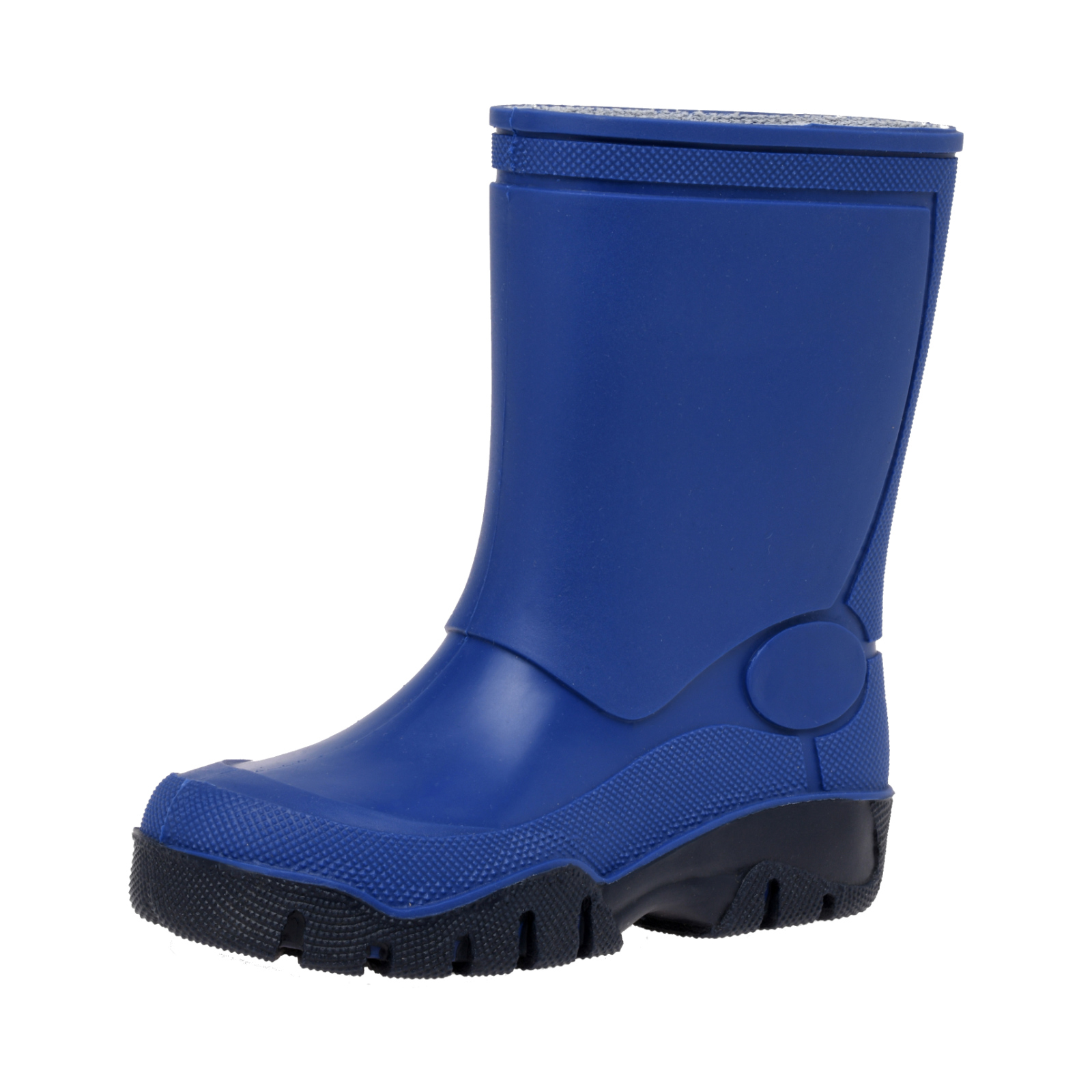 Kinder-Regenstiefel blau/schwarz