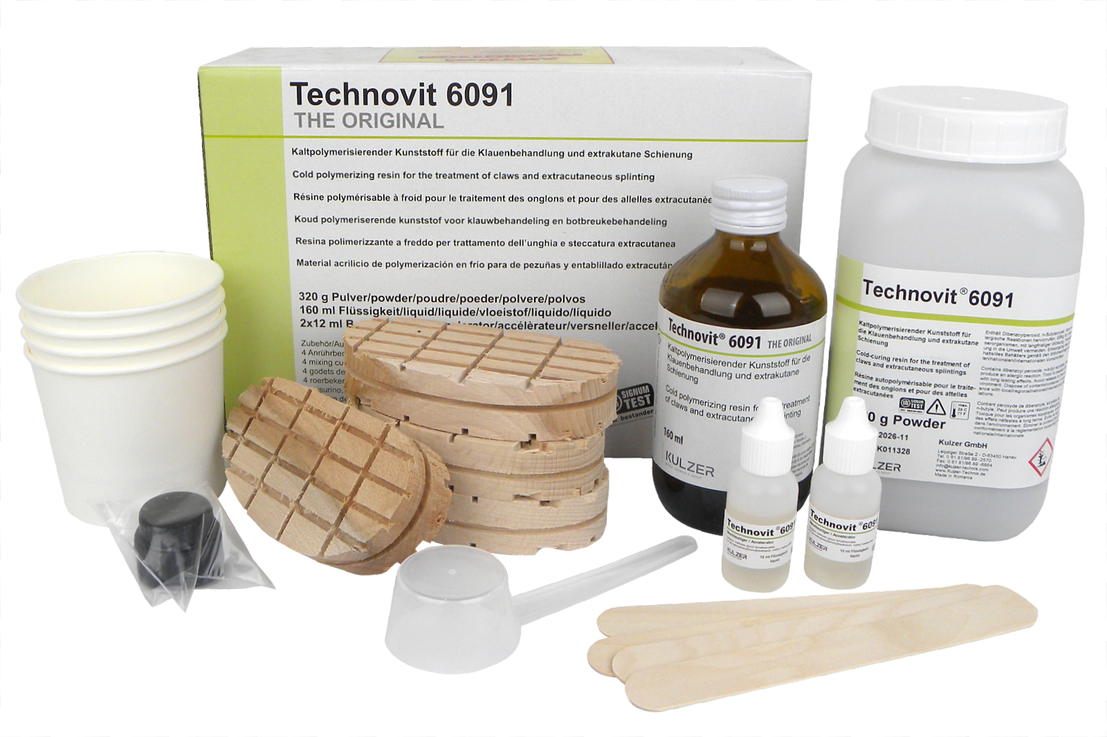 Technovit 6091, 4er-Sortiment