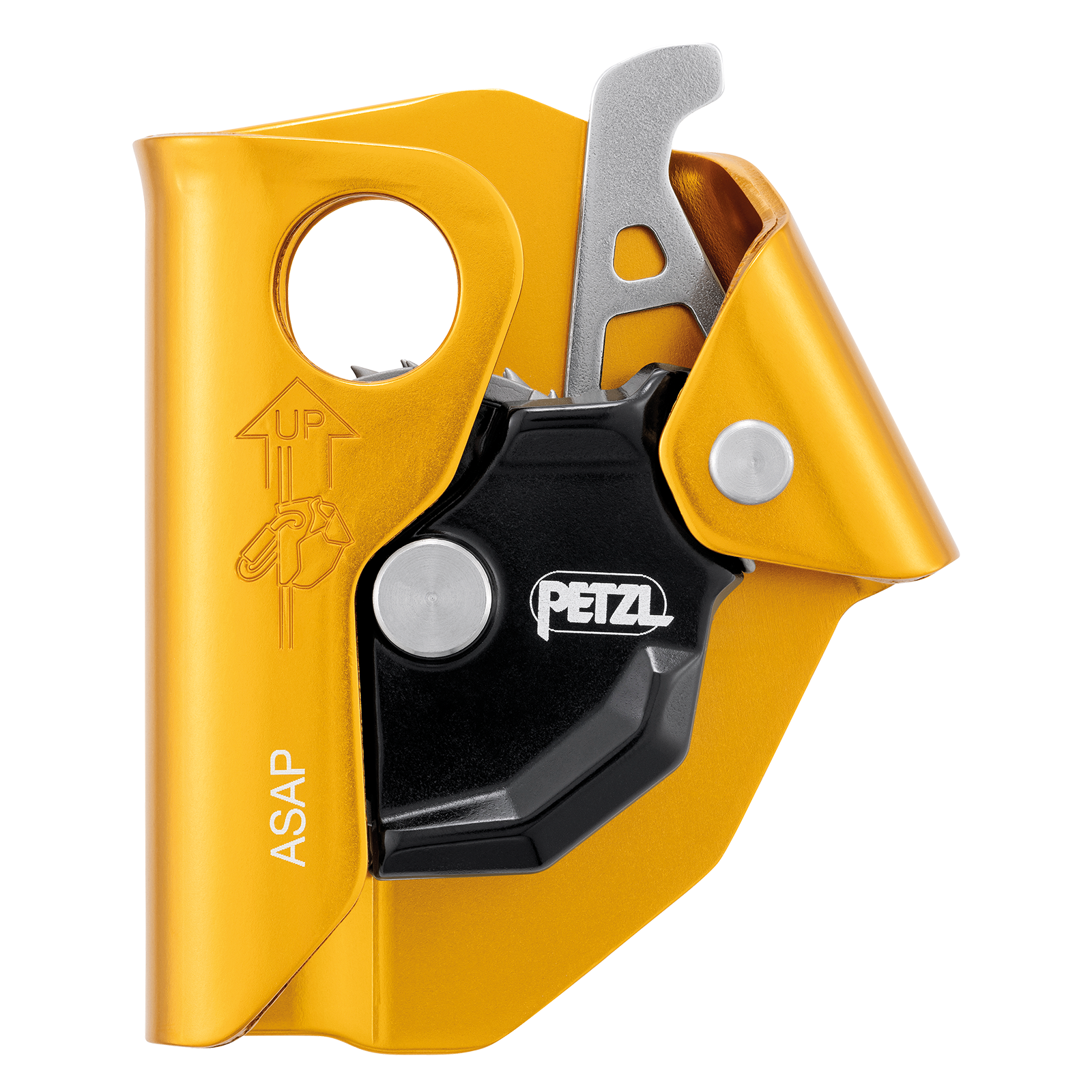 ASAP fall arrester running along the rope 