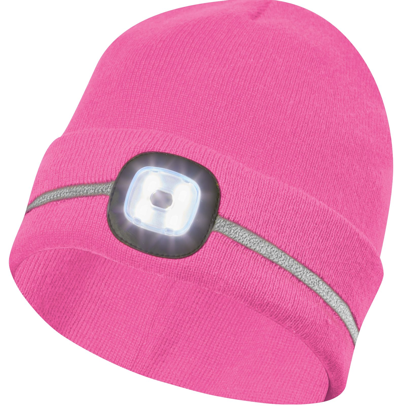 Kindermütze LED mit Reflektionsstreifen