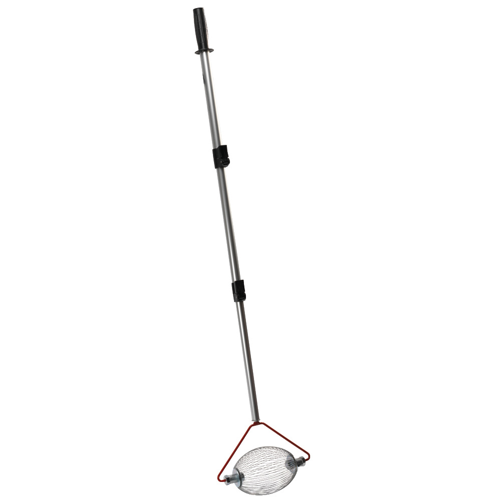 Obstsammler Roll Blitz mit Alu-Teleskopstiel und Entleerungsbügel, für Walnüsse, Pflaumen usw.