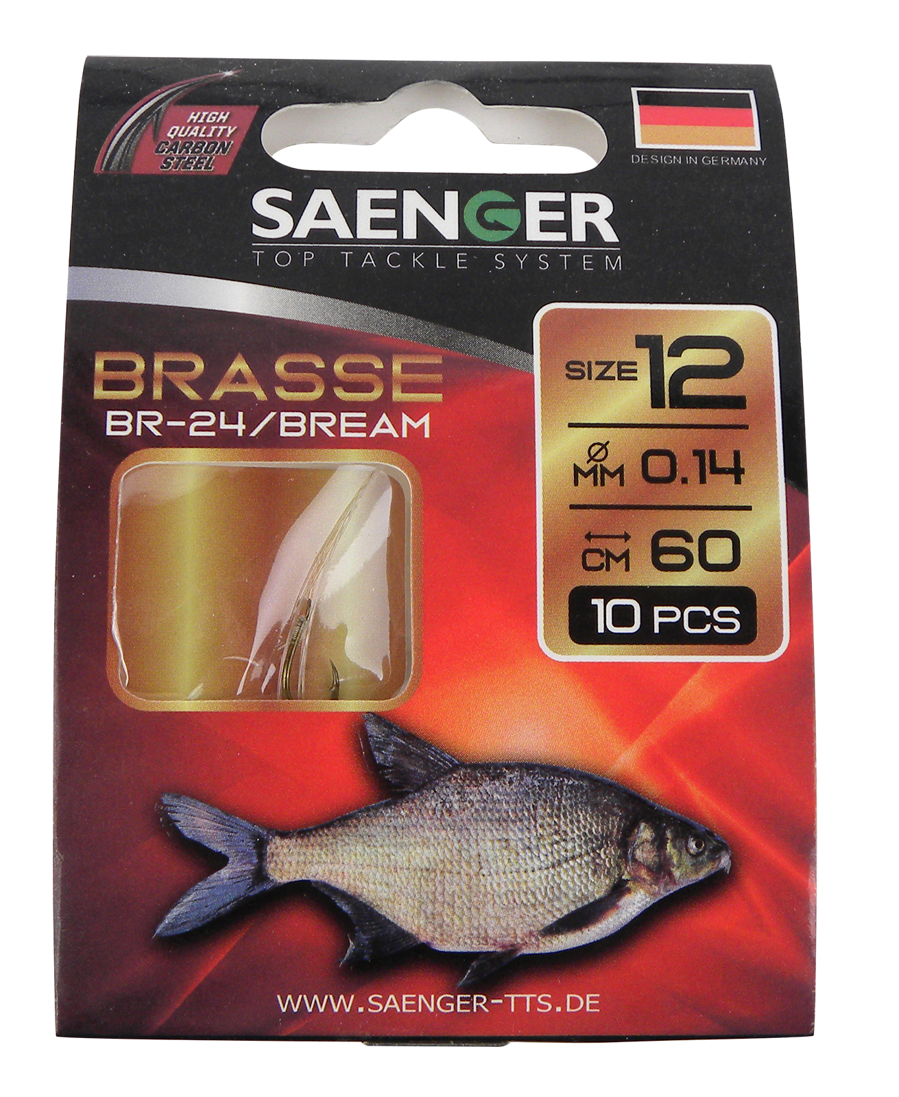 Vorfach Brasse Gr. 12 0,14 mm