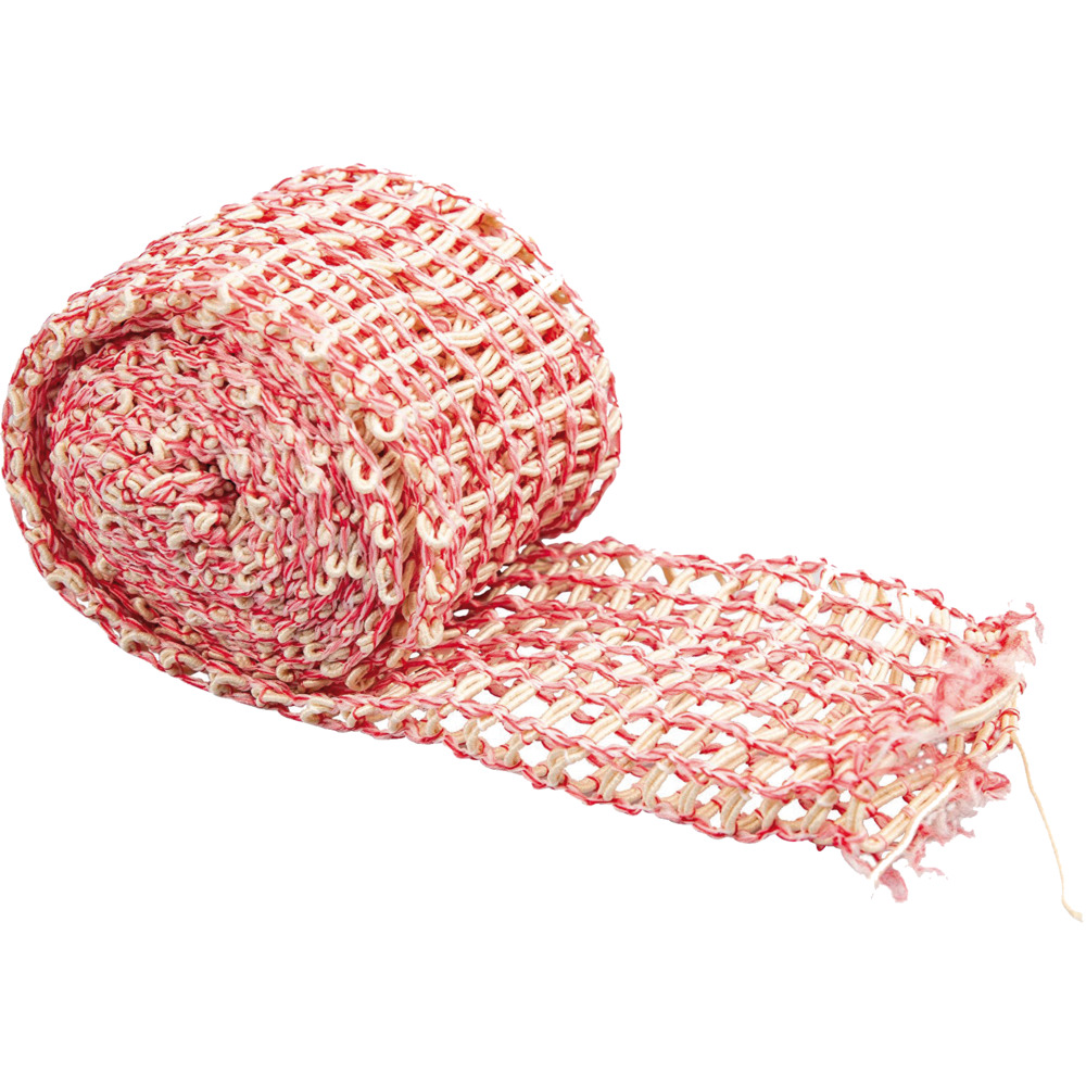 Wurstnetz rot-weiß Ø 18 cm 3 m lang