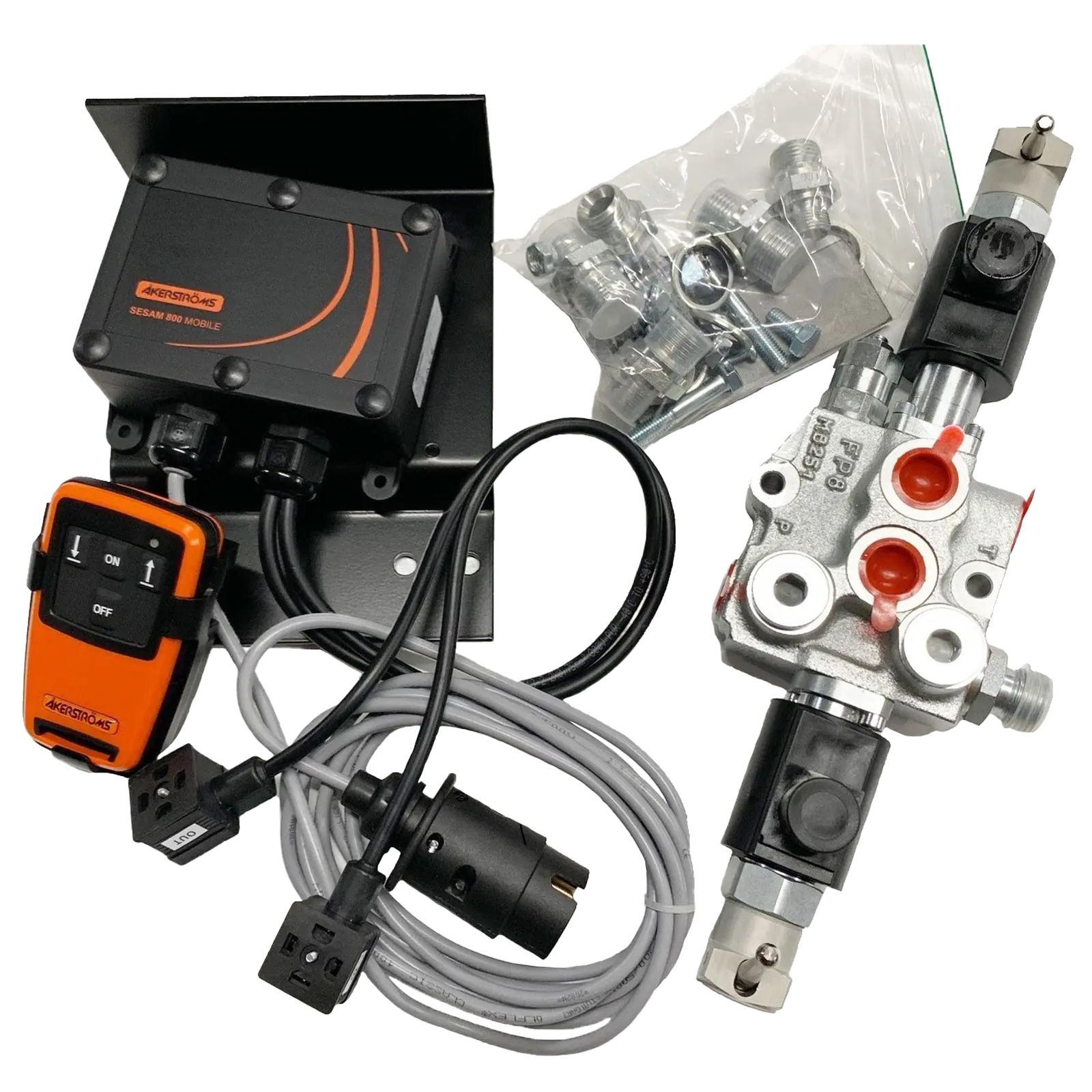 Steuerventil hydraulisch mit Funksteuerung