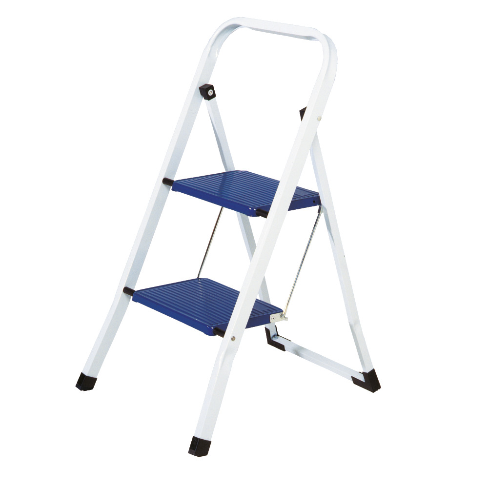 Klapptrittleiter 2-stufig Metall 150 kg