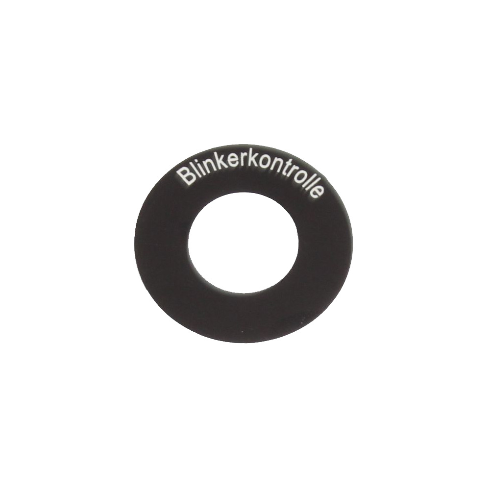 Schild/Aufkleber Blinkerkontrolle Steyr Jubiläumsserie