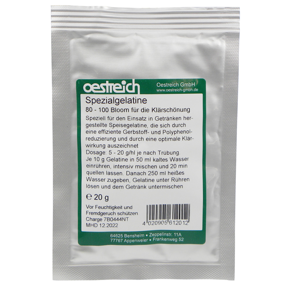 Spezialgelatine 80-100 BLOOM