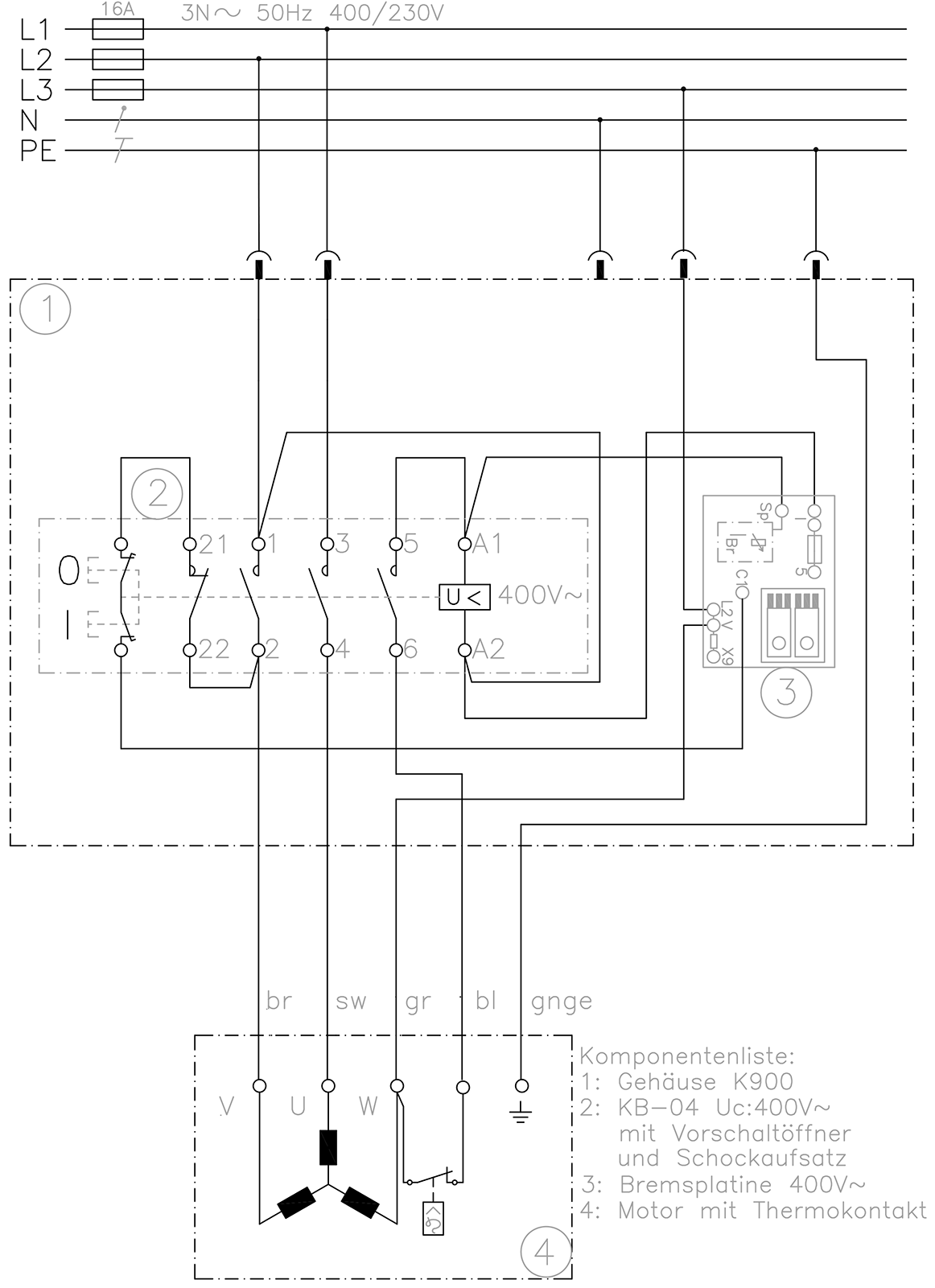Kreissägemotor 5,5KW B-Ware Halterung beschädigt