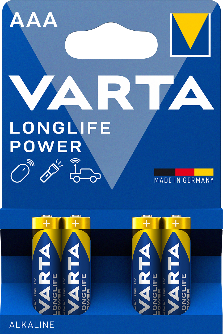 Longlife POWER AAA, Leistungsstarke Energie