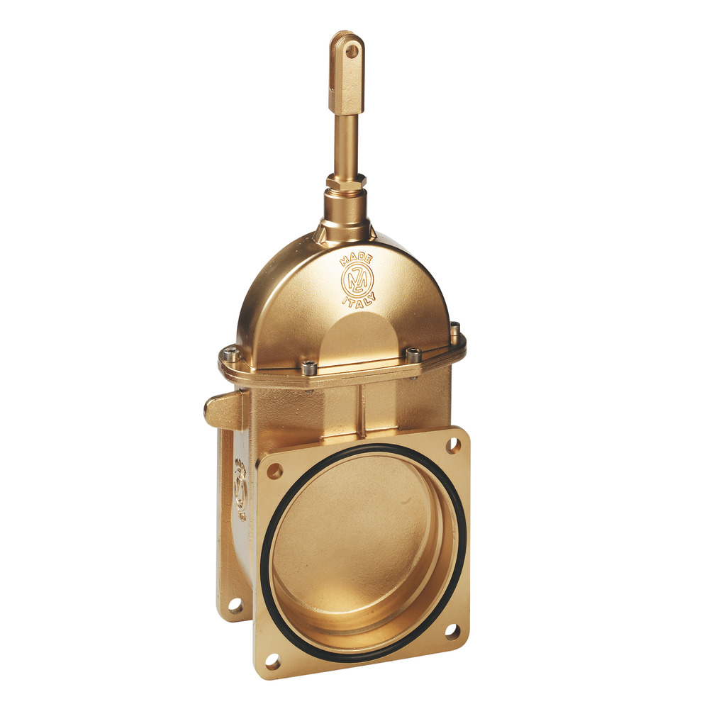 Gülleschieber mit 2-Flanschanschlüsse und reduzierter Verstopfungsneigung, schwere Ausführung