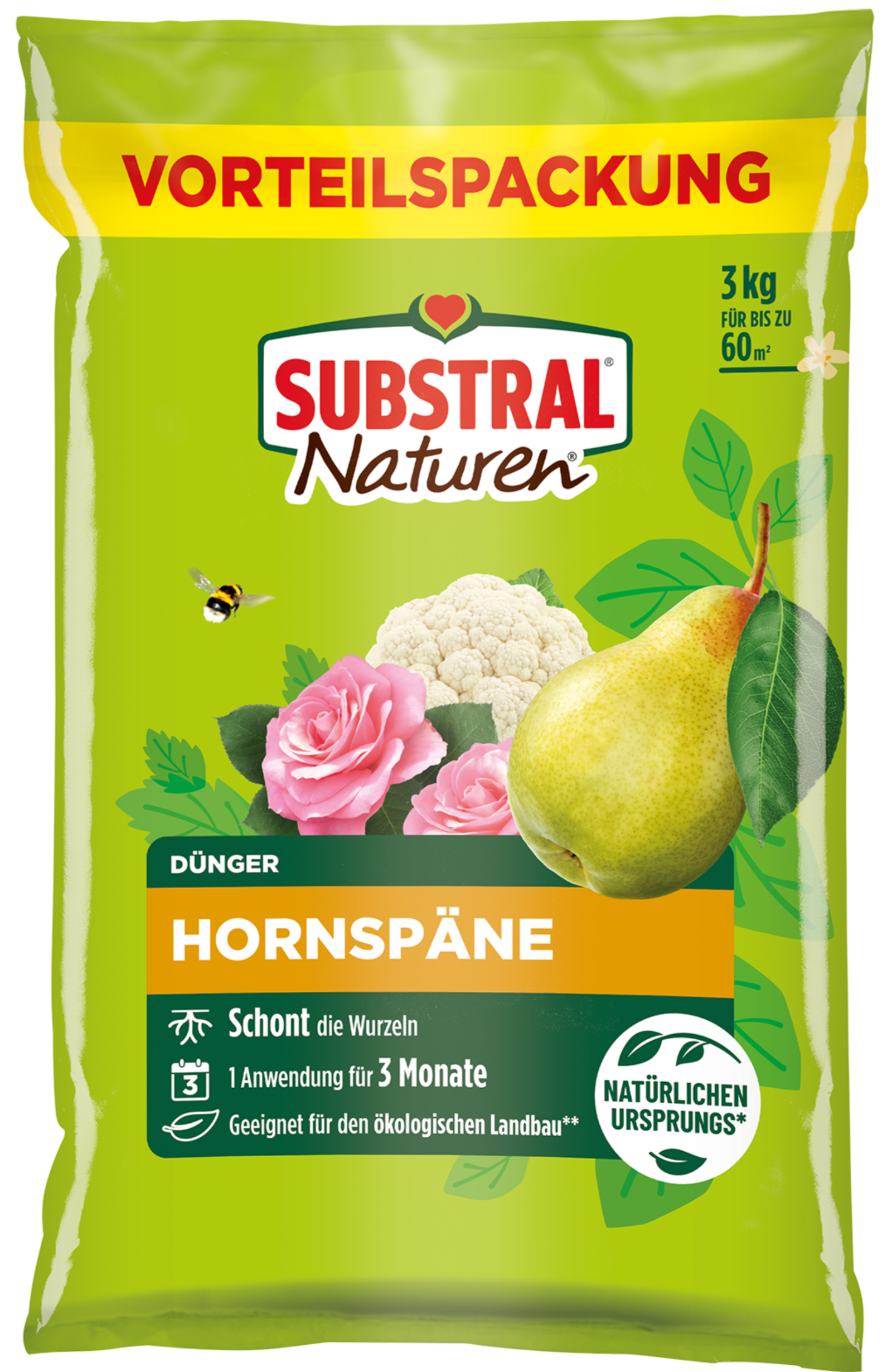 Organic horn shavings SB NAT 3 kg