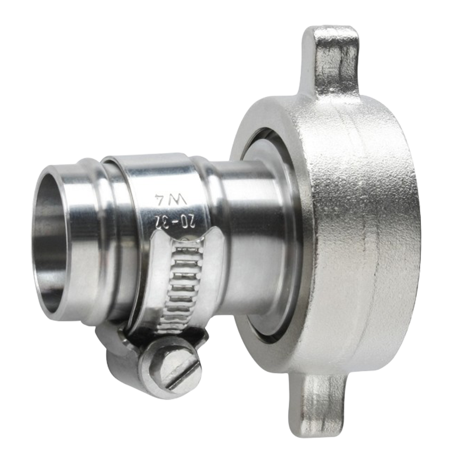 Schlauchanschluss 3/4" Edelstahl