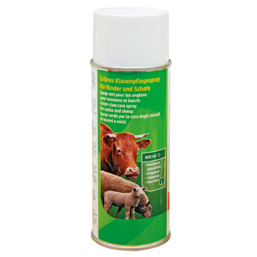 Grünes Klauenpflegespray