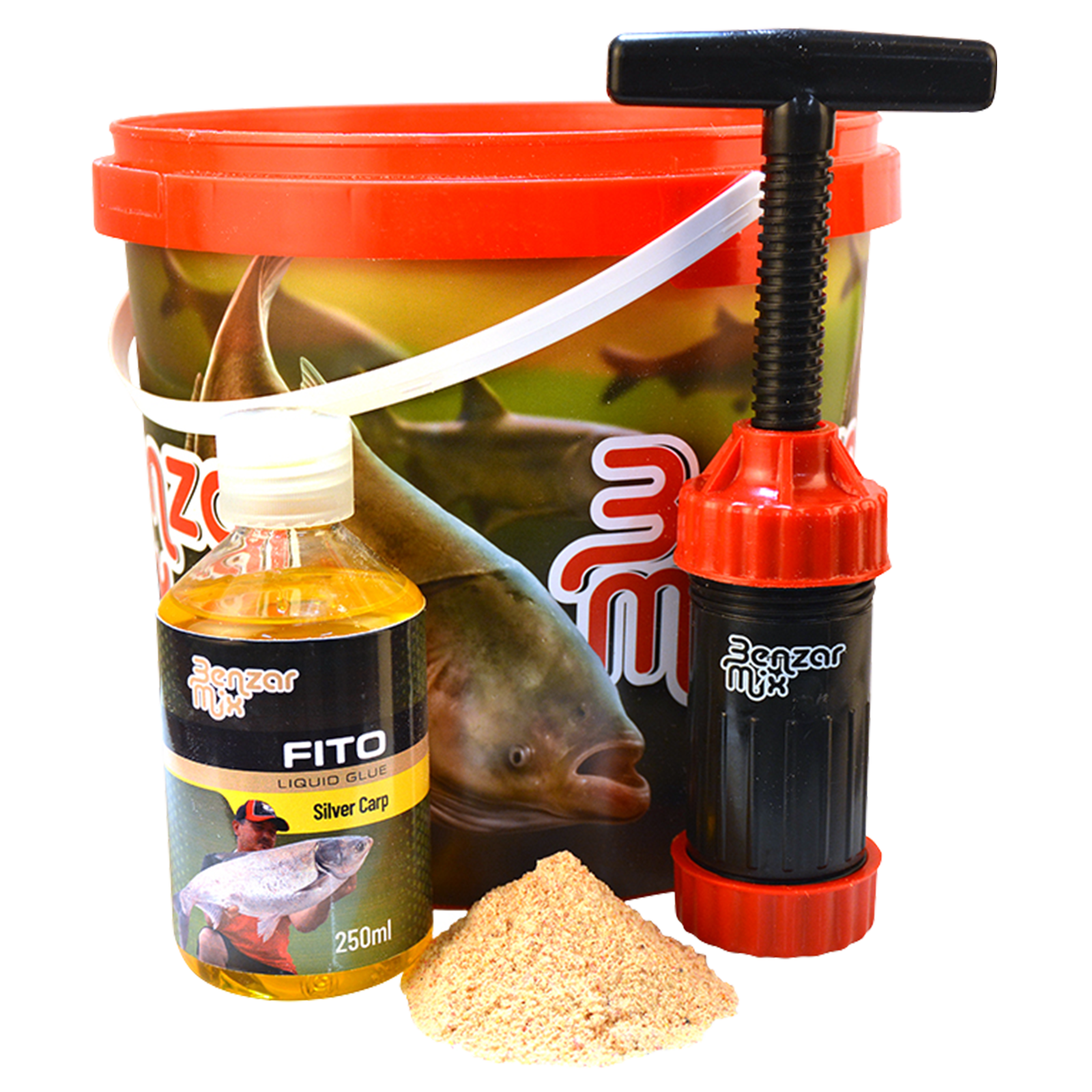 Benzar Futter-Set Karpfen im Eimer  Benzar Futter-Set Karpfen im Eimer