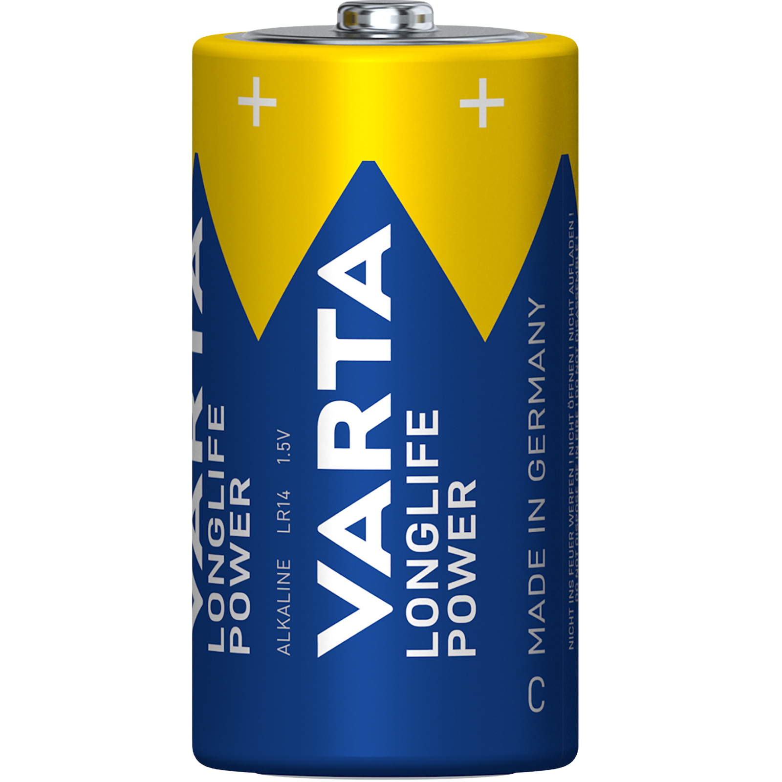 Longlife POWER C, 4 Stück – Leistungsstarke Energie