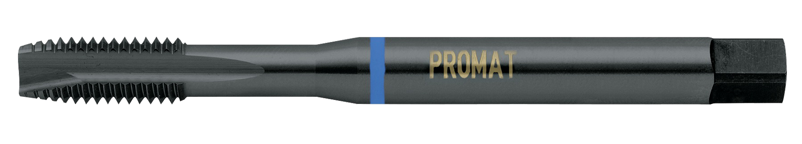 Maschinengewindebohrer DIN 371 B VA M6x1 mm HSS-Co nitriert und vaporisiert 6H