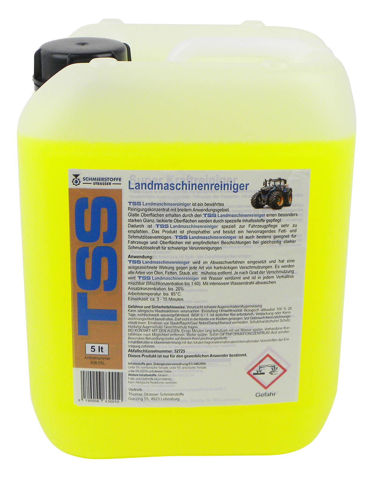 Landmaschinen Reiniger  5 L Konzentrat