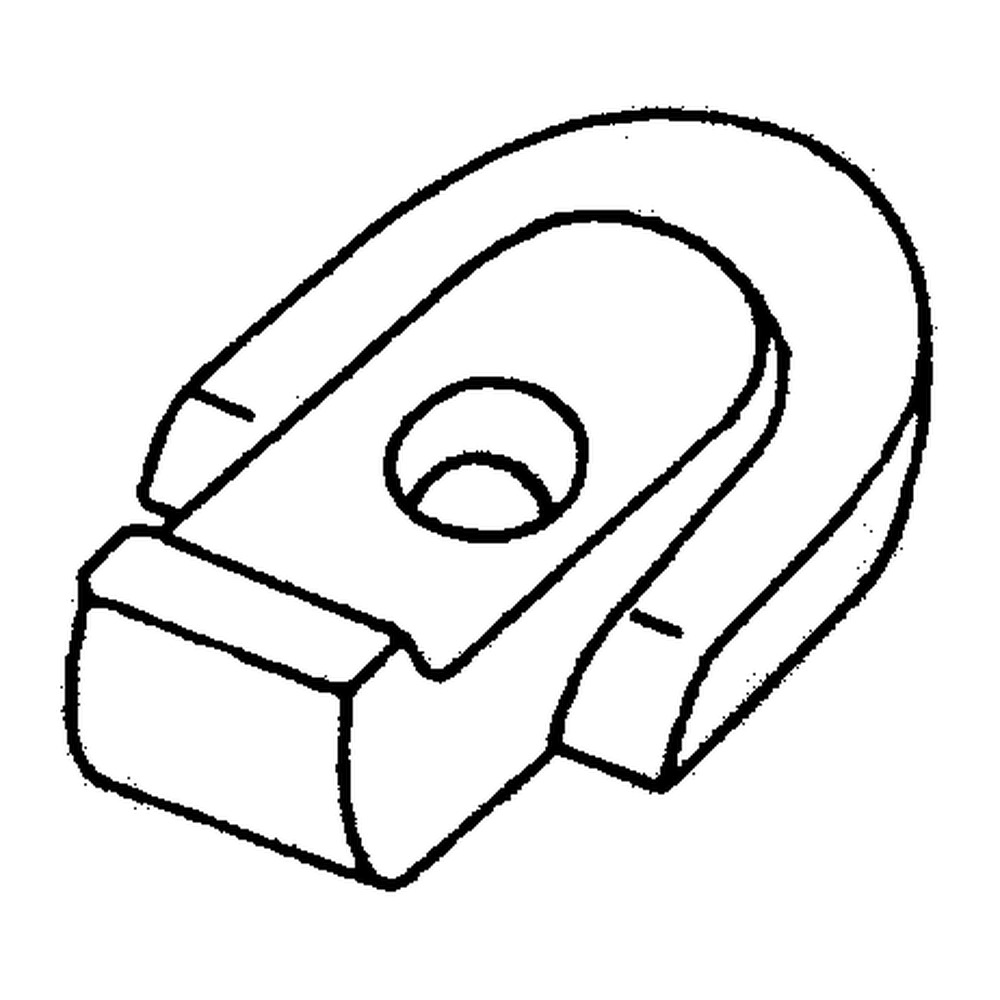 Clamping piece instead of Stoll 0616720