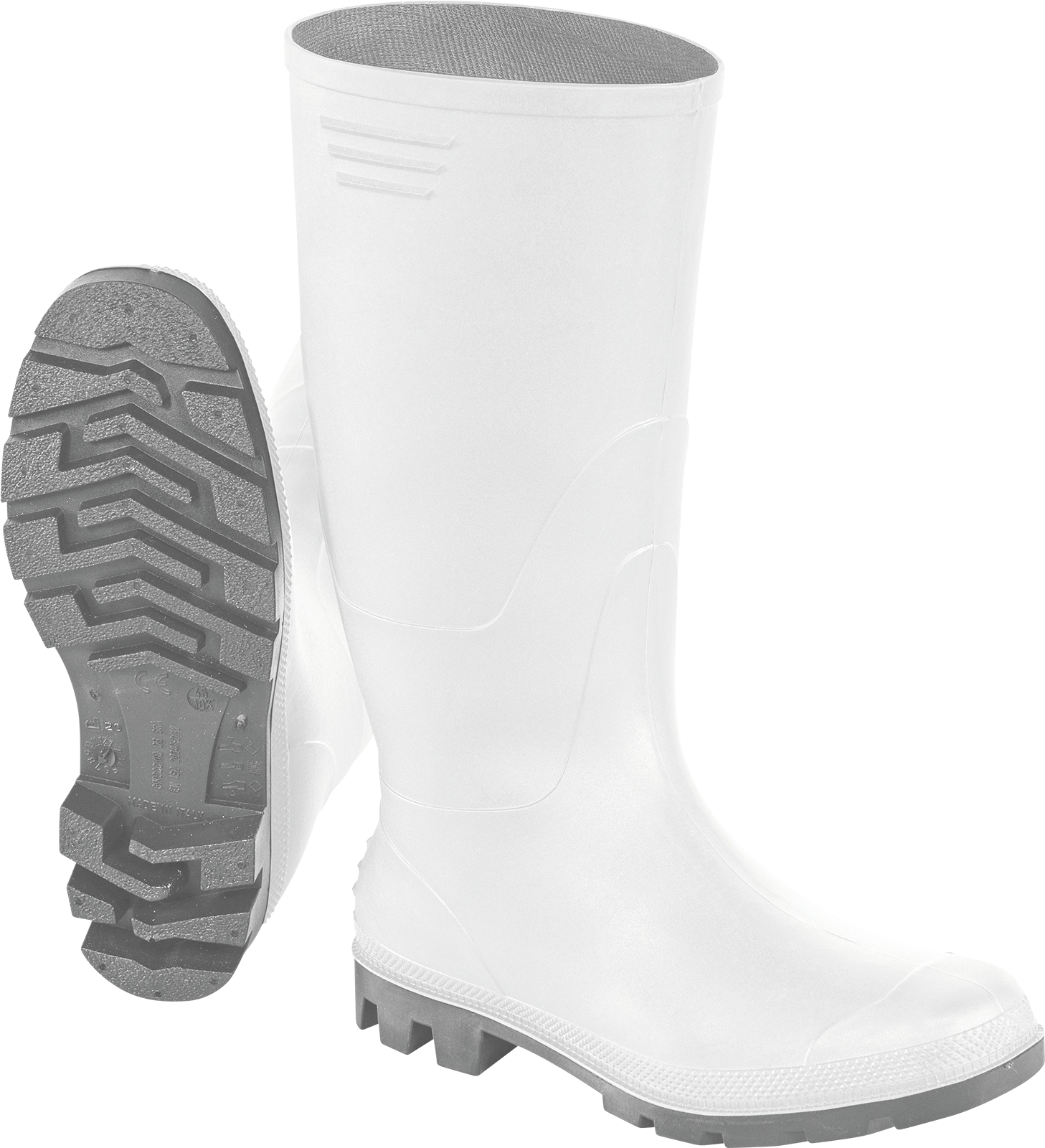 Gummistiefel weiß