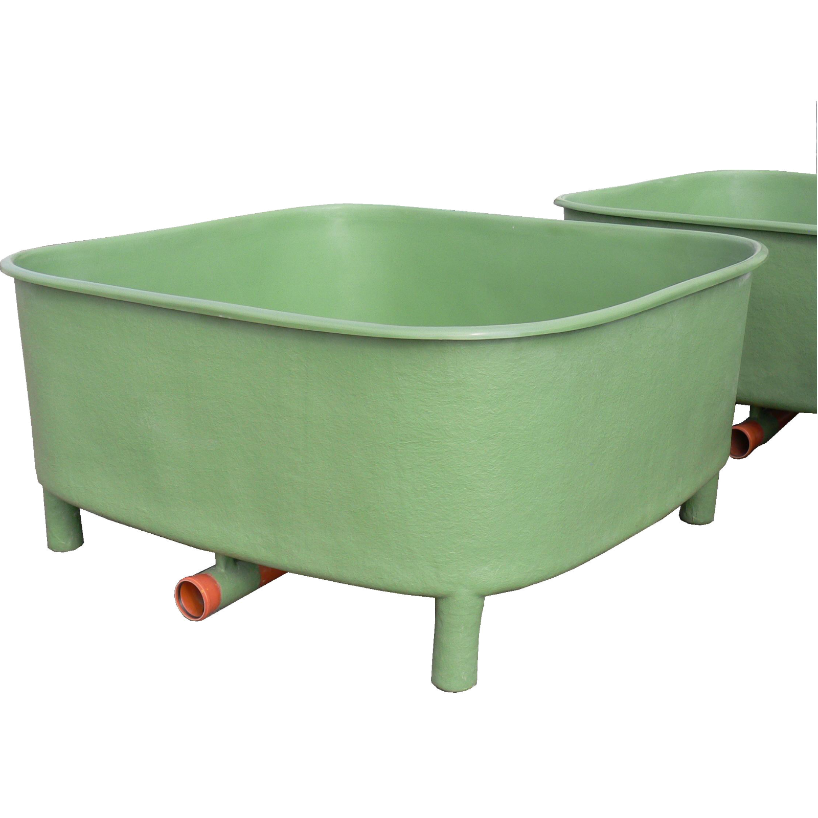 Fischzucht Rundstrombecken