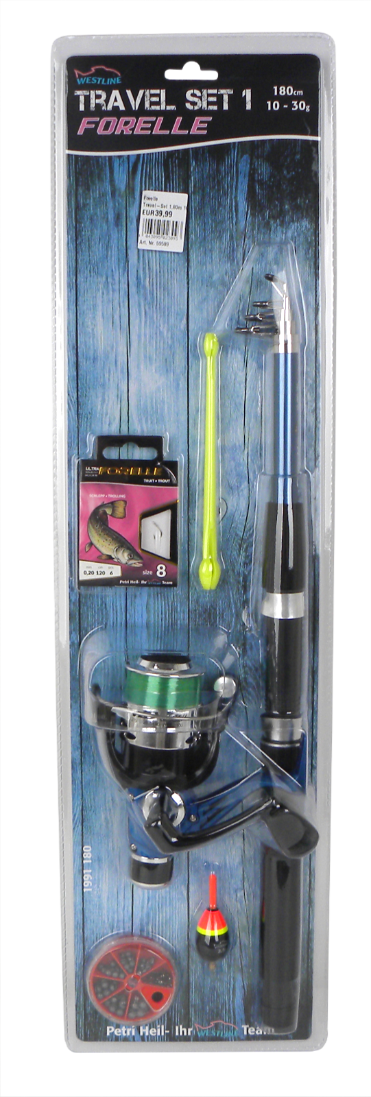 Forelle Travel-Set 1,80m 10-30