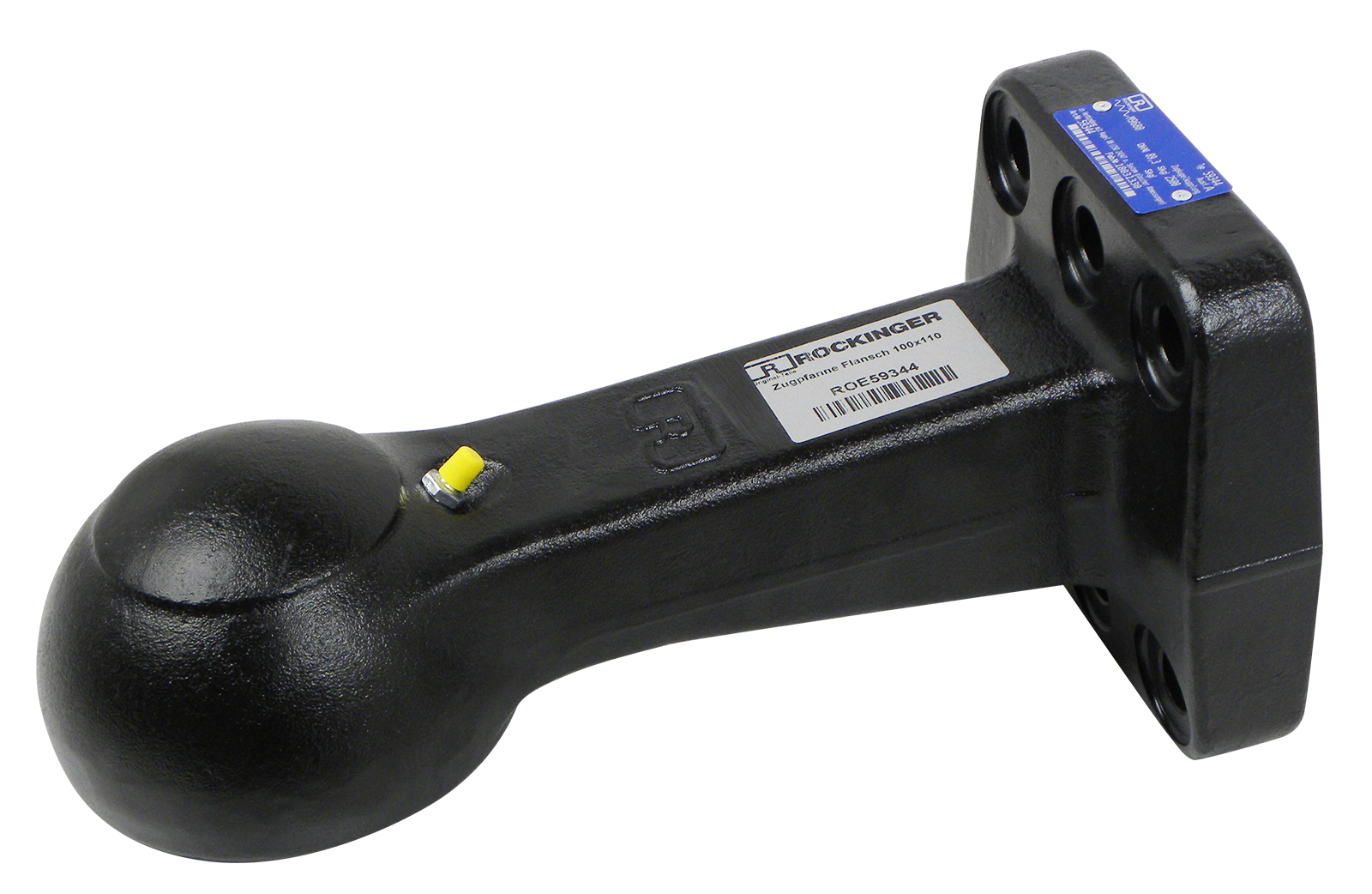 Zugöse/Kallote K80 ISO 24347 mit 6-Loch Flansch