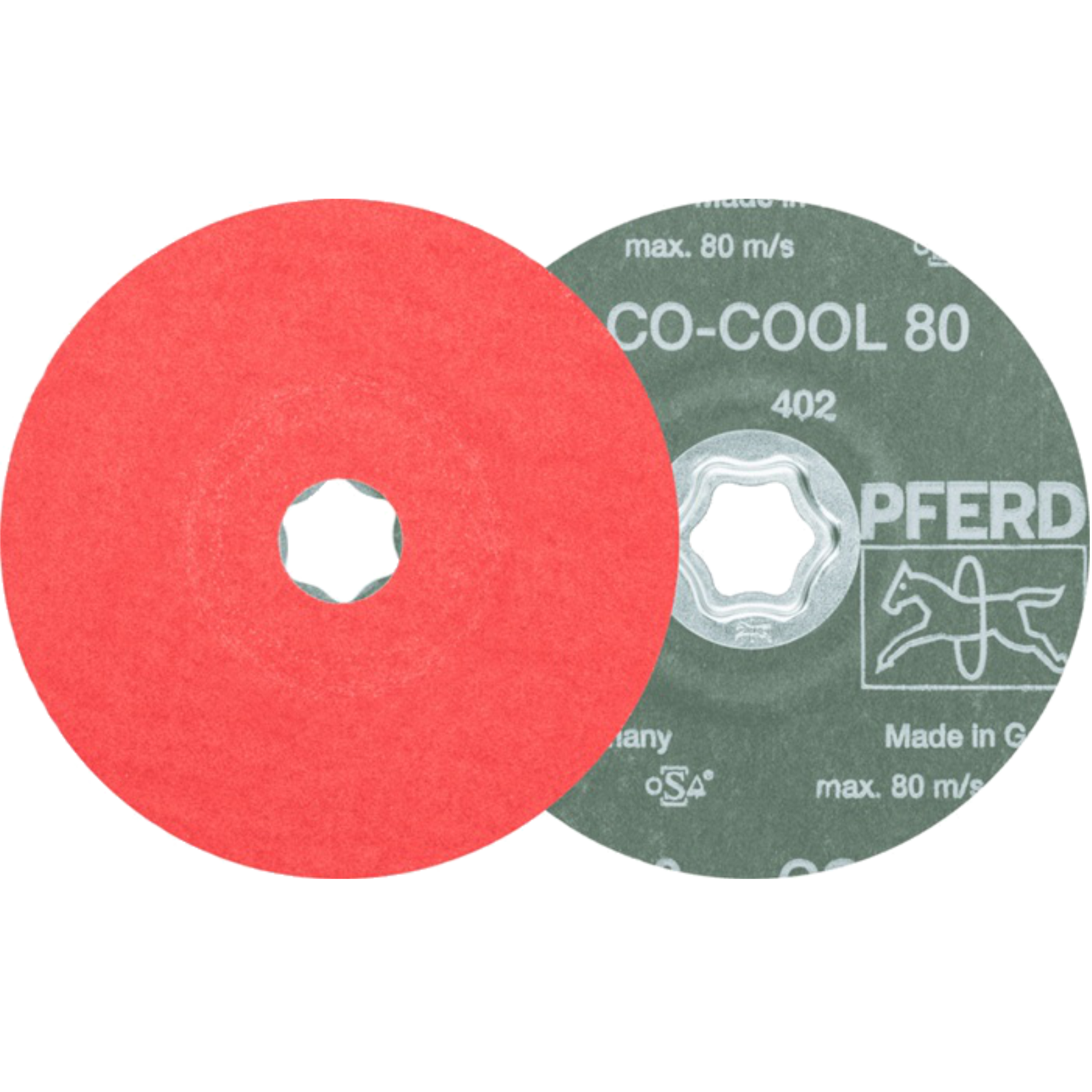 Fiberschleifer Pferd D.125 mm Combiclick