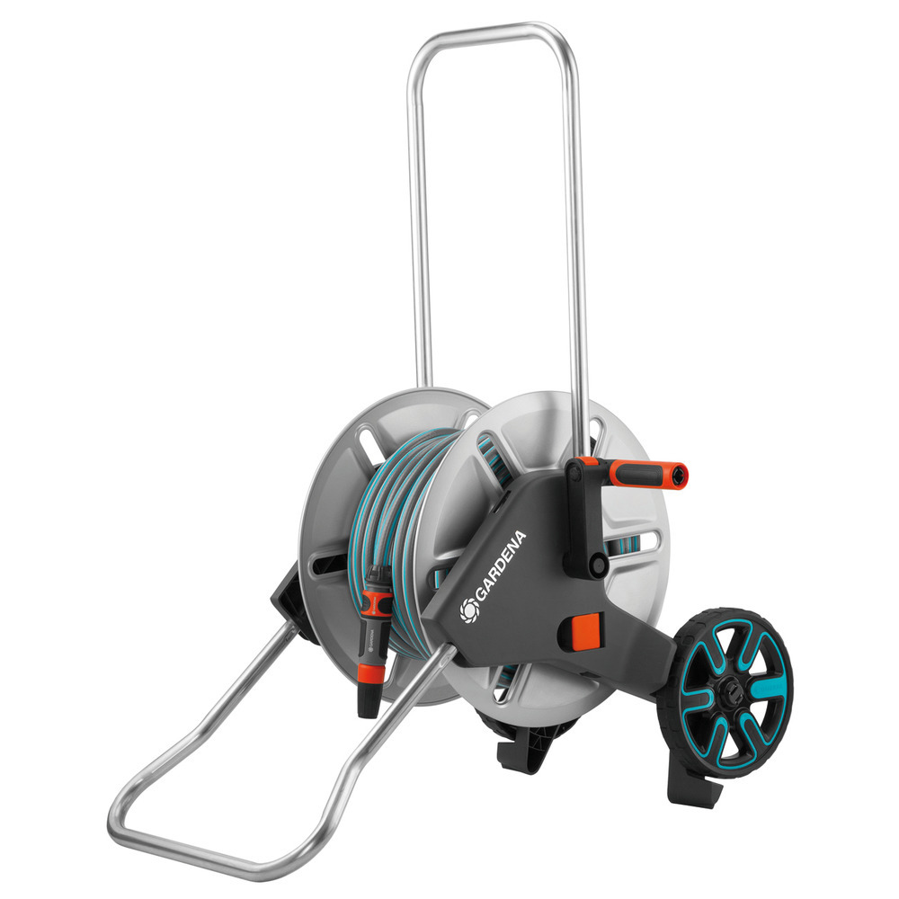 Schlauchwagen Aqua Roll Metall Set