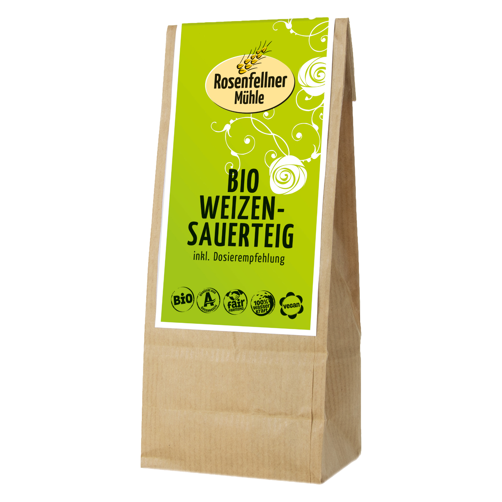 Bio Sauerteig Weizen trocken 170g