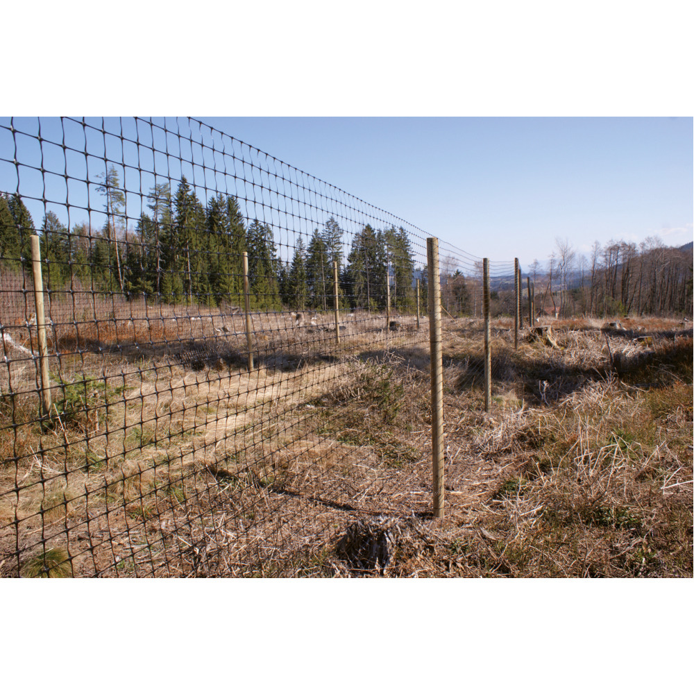 Wildschutzzaun Kunststoff 100 Meter
