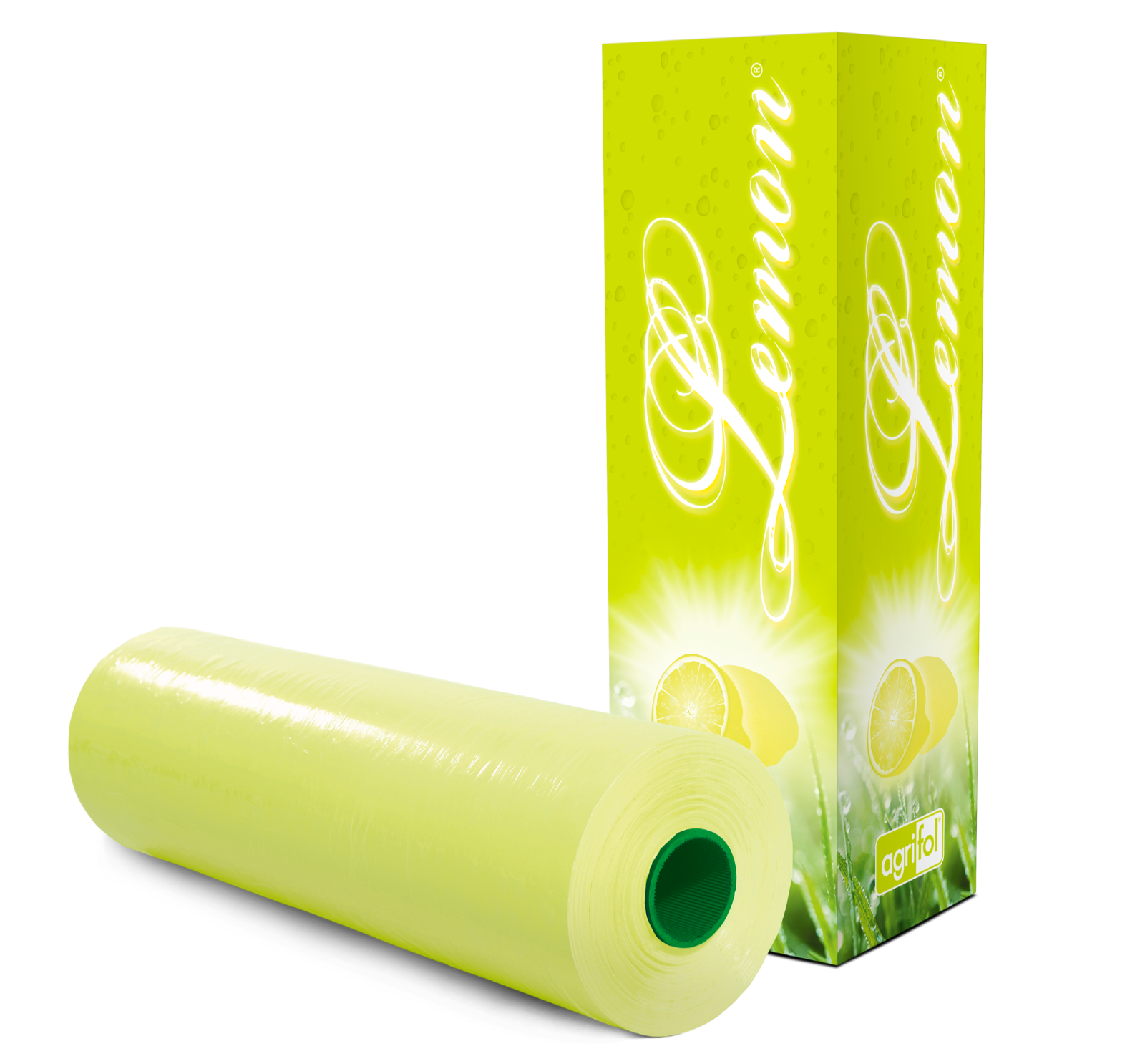 Rundballen Stretchfolie agrifol lemon 0,75 x 1.600 m regeneratfrei