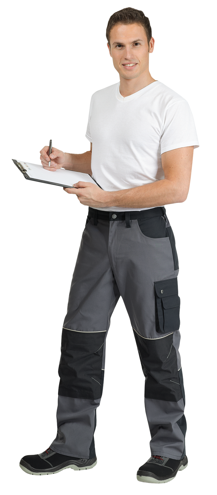 Bundhose Professional grau/schwarz