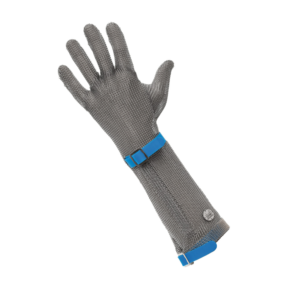 Stechschutzhandschuh mit langer Stulpe