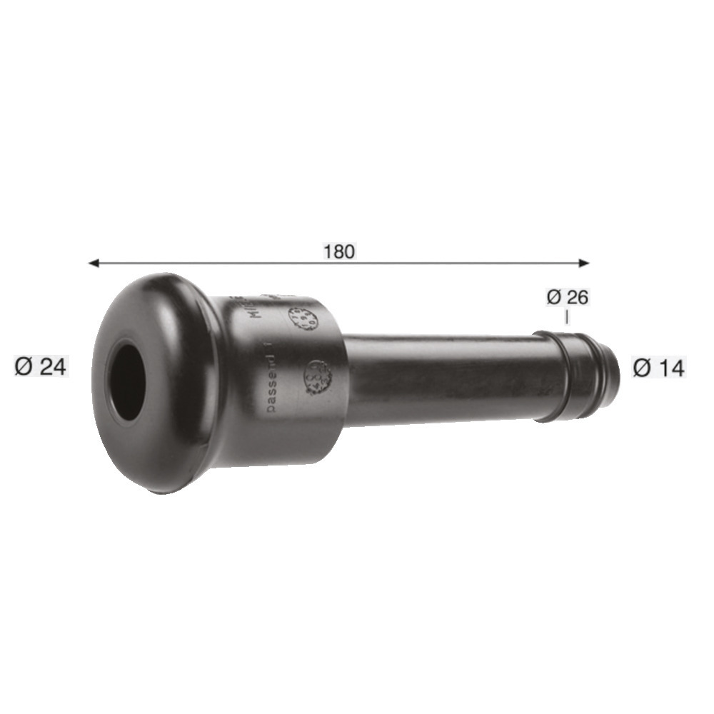 Zitzengummi HL24 passend Miele 68278