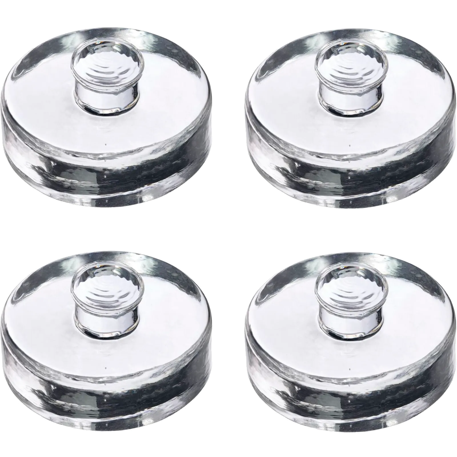 Fermentiergewichte 4-tlg. aus Glas 8 cm