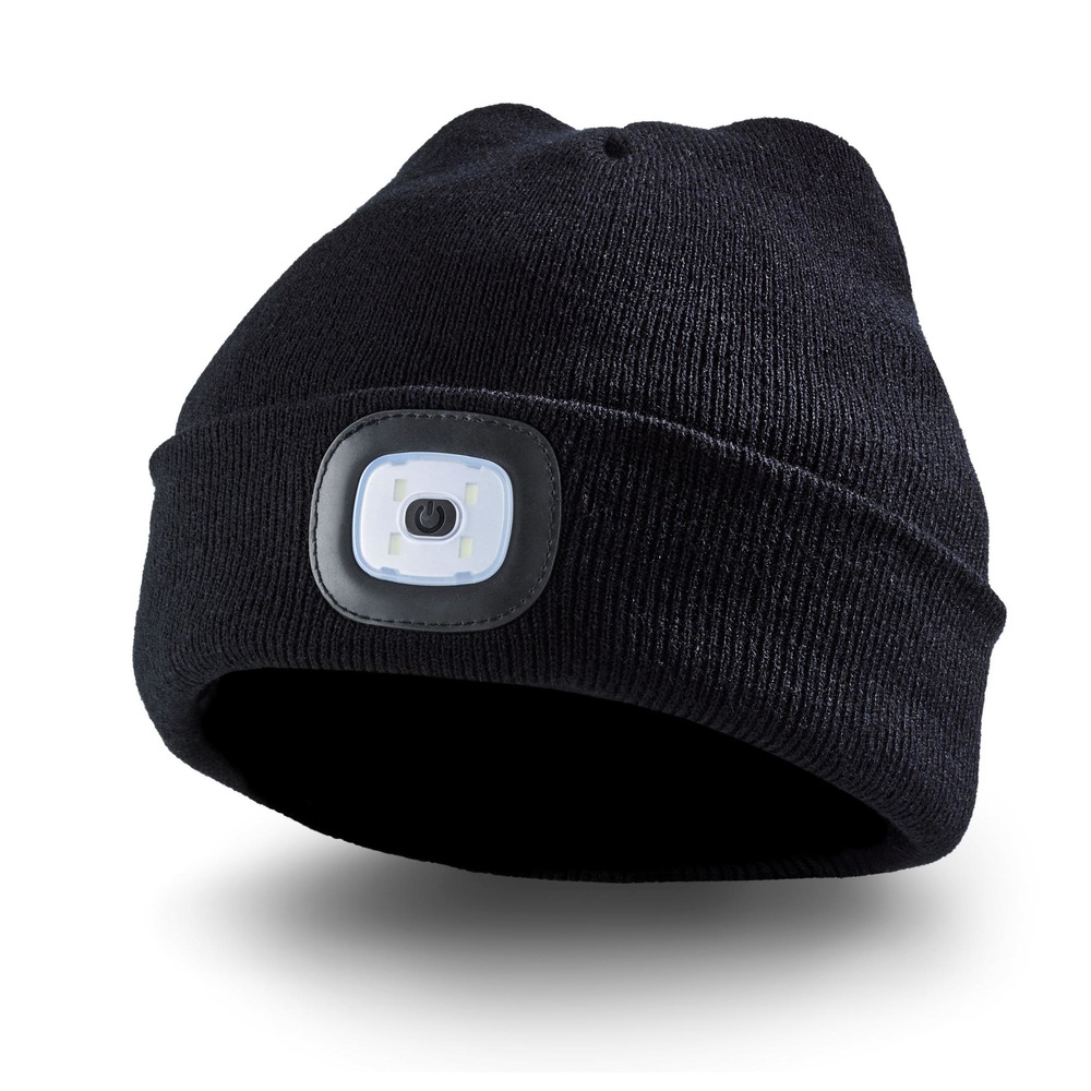 LED-Mütze, schicke Haube mit integriertem Licht