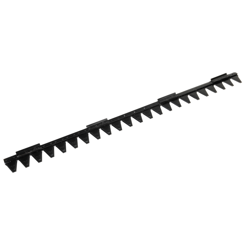Mähmesser ESM zum Universalbalken SC mit Klappmechanismus bei den Messerhaltern. 2 Gewindelöcher M8 mit Lochabstand 101,6 mm und Bohrung Ø 8,1 mm, ohne Verstärkungsleiste