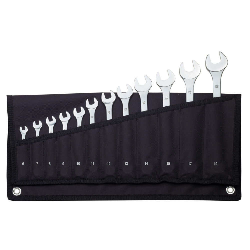Ring-Gabelschlüsselsatz metrisch, 12-tlg.
