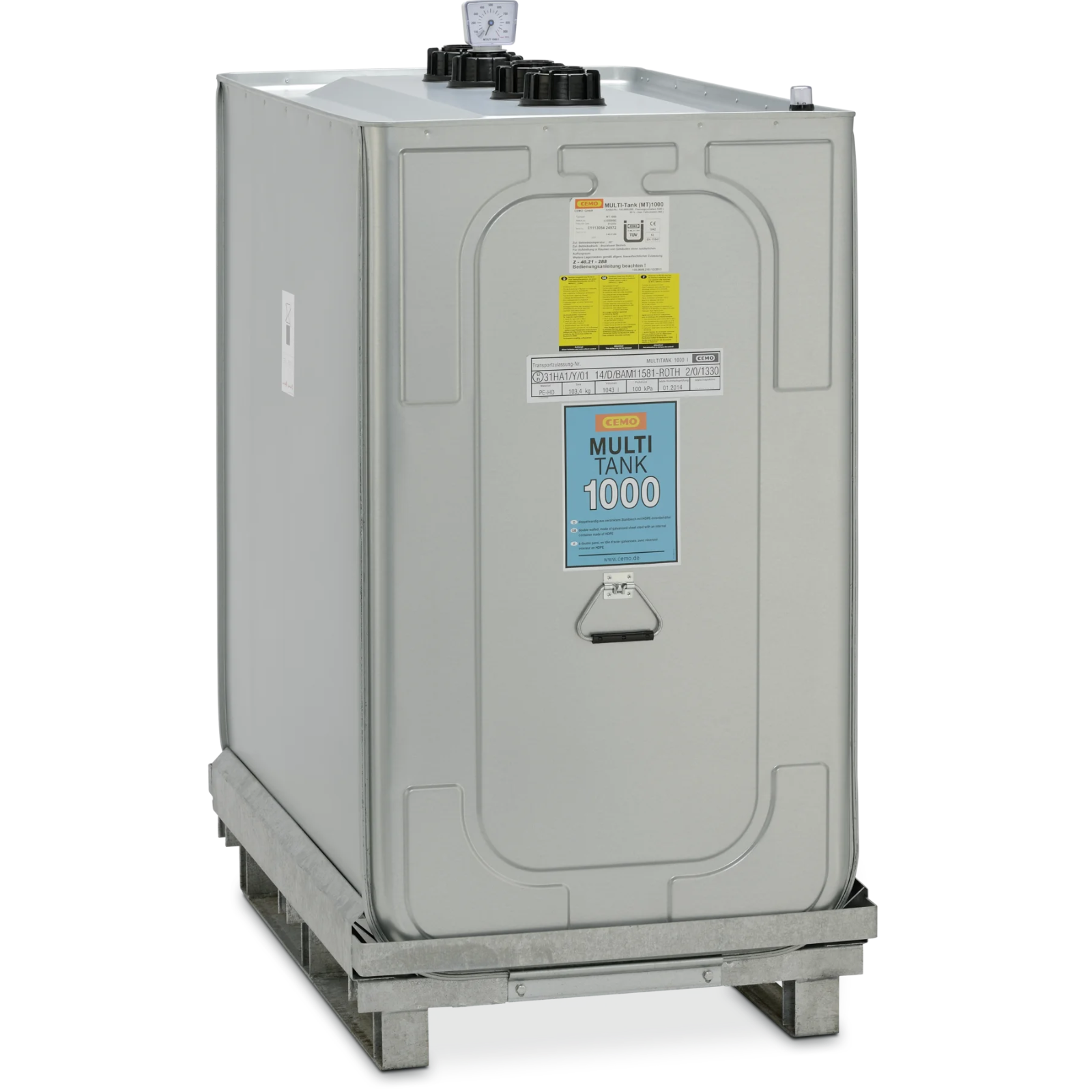 Dieseltank 998L ADR-Zulassung 