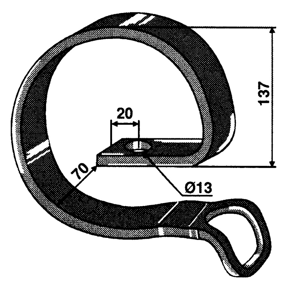 Verstärkungsfeder 45x12